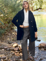 Eden Check Wide Leg Pants Forever New