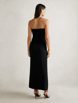Keely Strapless Jersey Maxi Dress Forever New