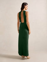 Allira Satin Cowl Neck Maxi Dress Forever New