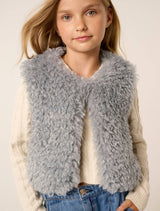 Cressida Girls Faux Fur Vest Forever New