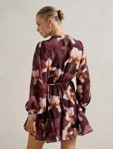 Talia Long Sleeve Mini Dress Forever New