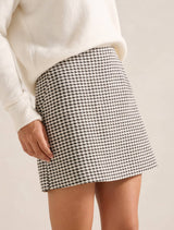 Zoe Texture Mini Skirt Forever New
