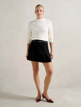 Betty Belted Mini Skirt Forever New
