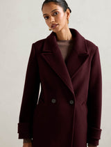 Penelope Petite Double Breasted Coat Forever New