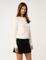 May Crew Neck Cardigan Forever New