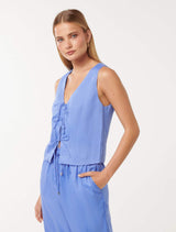 Erin Tie Front Waistcoat