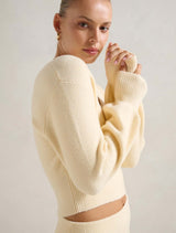 Sloane Wrap Knit Sweater Forever New