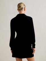 Tess Long Sleeve Cord Mini Dress Forever New