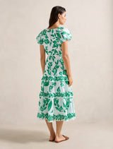 Iris Tiered Ruffle Midi Dress Forever New