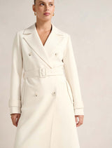 Lydia Crepe Trench Coat Forever New