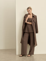 Delilah Soft Trench Coat Forever New