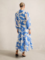 Adeline Tiered Midi Dress Forever New