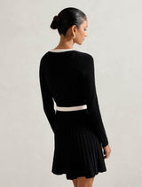 Avery Petite Knit Mini Dress Forever New