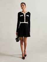 Avery Petite Knit Mini Dress Forever New