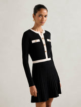 Avery Petite Knit Mini Dress Forever New