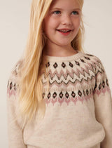 Rumi Girls Fairisle Knit Top Forever New