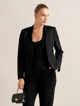 Farrah Fitted Blazer Black Forever New