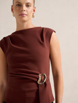 Serena Hardwear Detail Top Forever New