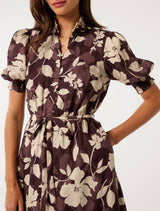 Julianne Short Sleeve Midi Dress Forever New