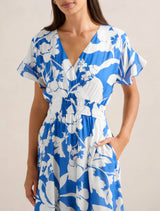 Jada Flutter Sleeve Midi Dress Forever New