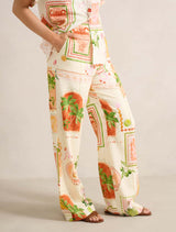 Ola Linen Wide Leg Pants Forever New