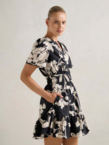 Eleanor Short Sleeve Mini Dress Forever New