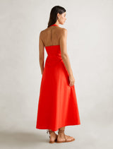 Lucinda Halter Neck Midi Dress Forever New