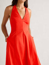 Lucinda Halter Neck Midi Dress Forever New