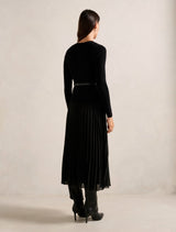 Daphne Long Sleeve Midi Dress Forever New