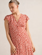 Winona Scallop Detail Midi Dress Forever New