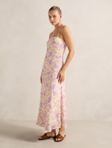 Georgina Strappy Midi Dress Forever New