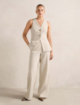 Lulu Long Waistcoat Forever New
