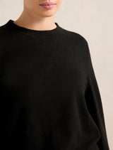 Hazel Knitted Lounge Sweater Forever New