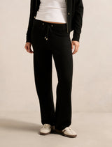 Hazel Knitted Lounge Pants Black Forever New