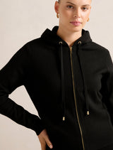 Hazel Knitted Lounge Hoodie Top Forever New