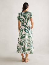 Eleanor Short Sleeve Midi Dress Forever New