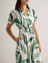 Eleanor Short Sleeve Midi Dress Forever New