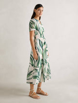 Eleanor Short Sleeve Midi Dress Forever New