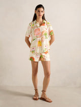 Kailani Linen Shorts Forever New