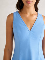 Fran Fit & Flare Linen Mini Dress Forever New