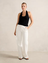 Nicky Halter Neck Top Forever New