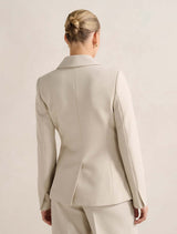 Lulu Gold Button Blazer Forever New