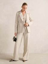 Lulu Gold Button Blazer Forever New