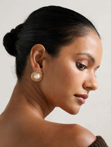 Signature Prue Pearl and Chain Stud Earrings Forever New