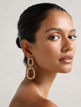 Signature Sonia Stone Drop Earrings Forever New