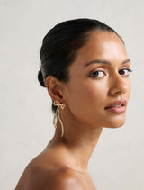 Signature Bonnie Bow Drop Earrings Forever New