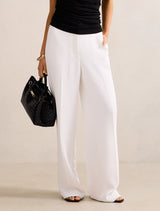 Dahlia Straight Leg Pants Porcelain Forever New