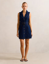 Nicola Denim Blazer Dress Forever New