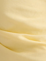 Cinzia Tipped Shoulder Linen Mini Dress Forever New