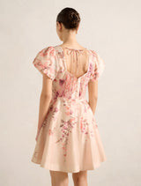 Camden Puff Sleeve Mini Dress Forever New